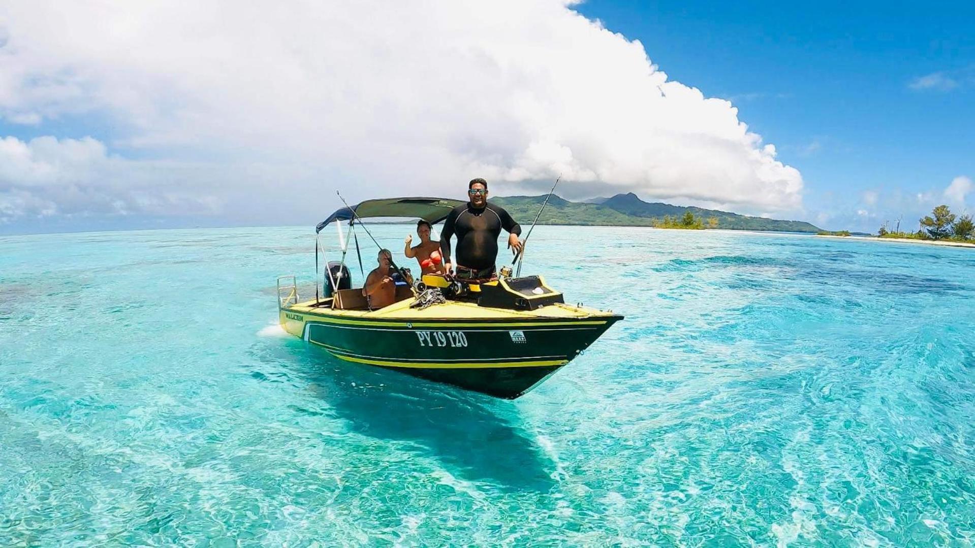 Mara'Ai Le Spot Tubuai, Chambre Triple Deluxe Mahu Sdb Privee Avec Piscine Mataura Экстерьер фото