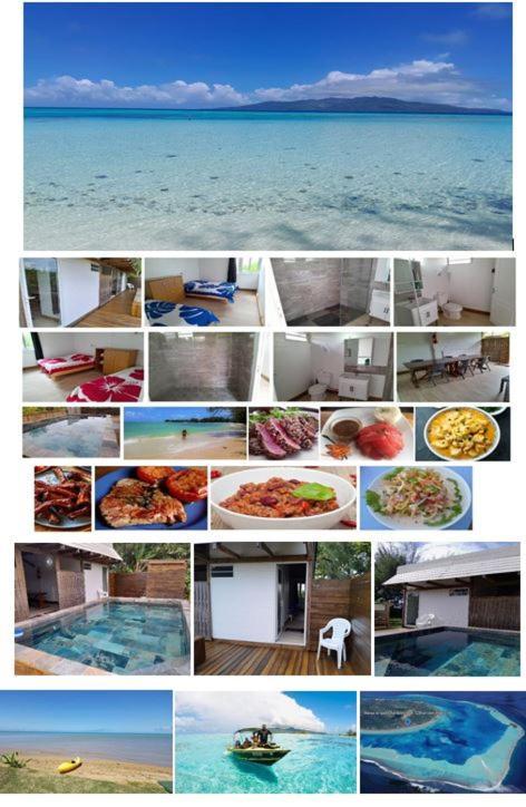 Mara'Ai Le Spot Tubuai, Chambre Triple Deluxe Mahu Sdb Privee Avec Piscine Mataura Экстерьер фото